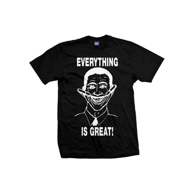 EVERYTHING IS GREAT TEE (BLACK)